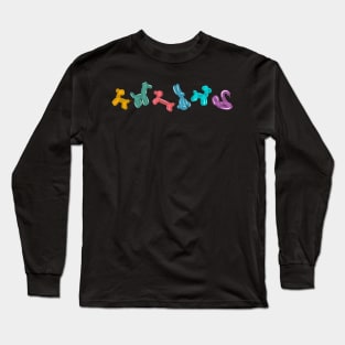 Balloon Animals Long Sleeve T-Shirt